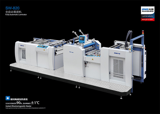 الصين آلة الترقق الصناعية ذات الكفاءة العالية 820 * 1050MM Max Paper المزود